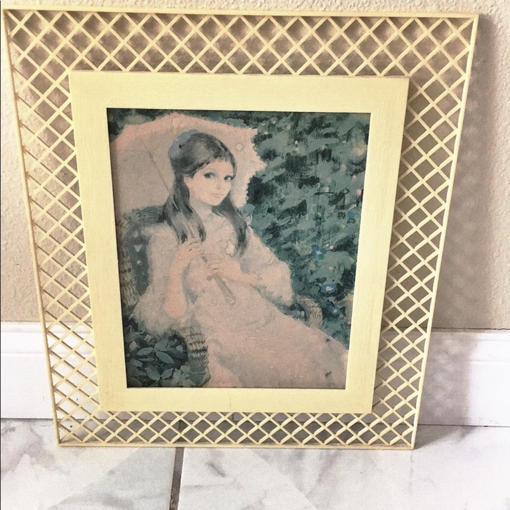 Hand painted woman